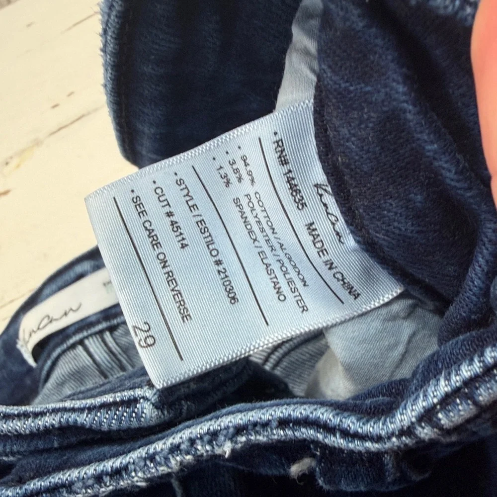 KanCan High Rise Dark Wash Flare Jeans - Picture 9 of 15